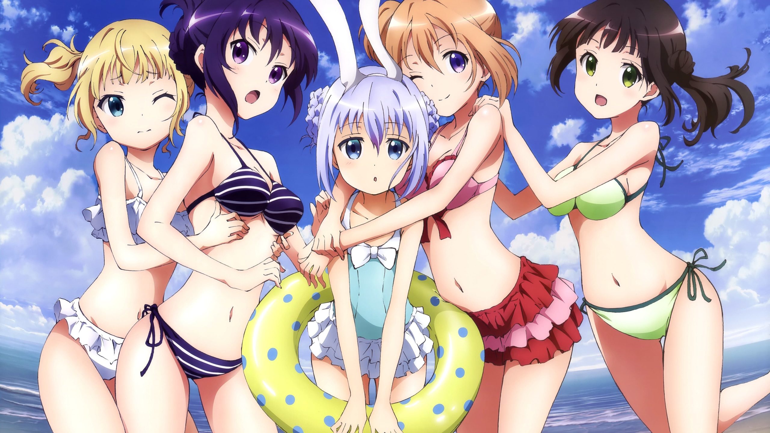 อนิเมะที่ไม่ควรพลาด Gochuumon wa Usagi Desu ka ดูไปขำไป